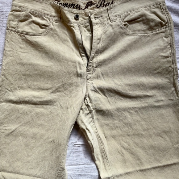 Tommy Bahama Silk Linen Ivory Men’s Relaxed Fit Pants - Picture 3 of 6